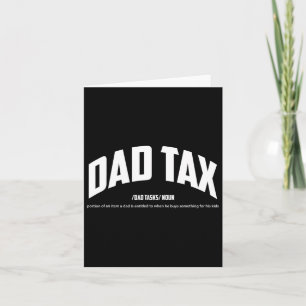 Tax Noun Definition Funny Quotes Happy Father's Da Karte
