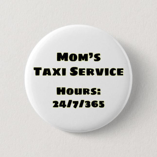 Taxi der Mama Button (Vorderseite)