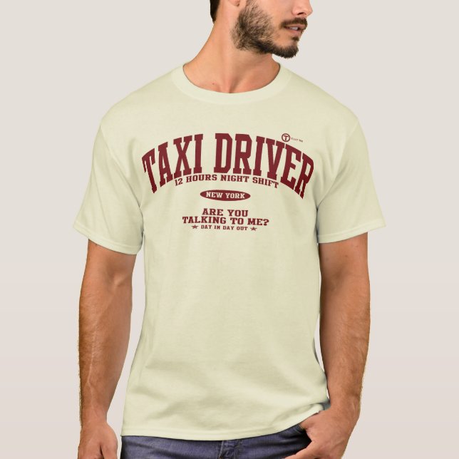 Taxi-Fahrer T-Shirt (Vorderseite)