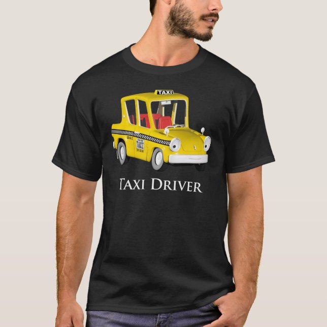 Taxi-Fahrer T-Shirt (Vorderseite)