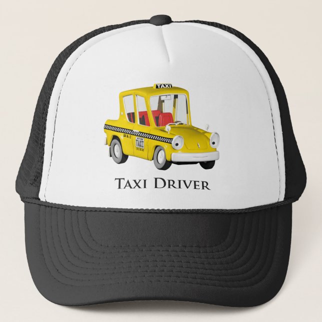 Taxi-Fahrer Truckerkappe (Vorderseite)
