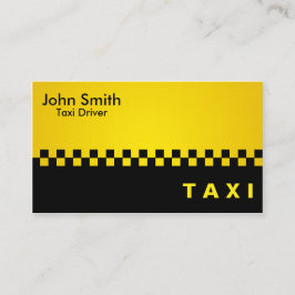 Taxi-Fahrer - Visitenkarten Visitenkarte