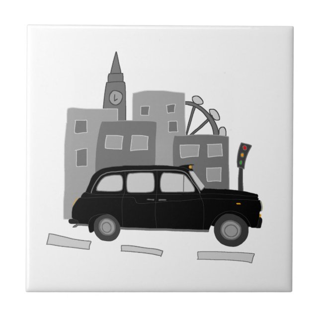 Taxi Fliese (Vorderseite)