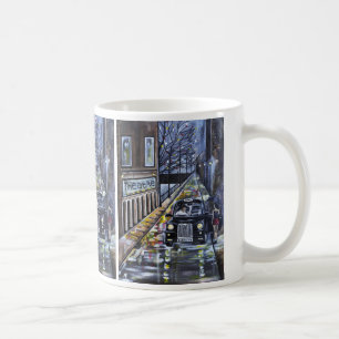 Taxi für Kate Gemälde von Alfred Fox Kaffeetasse