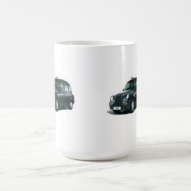 Taxi Hackney Carriage Mug (Centre)
