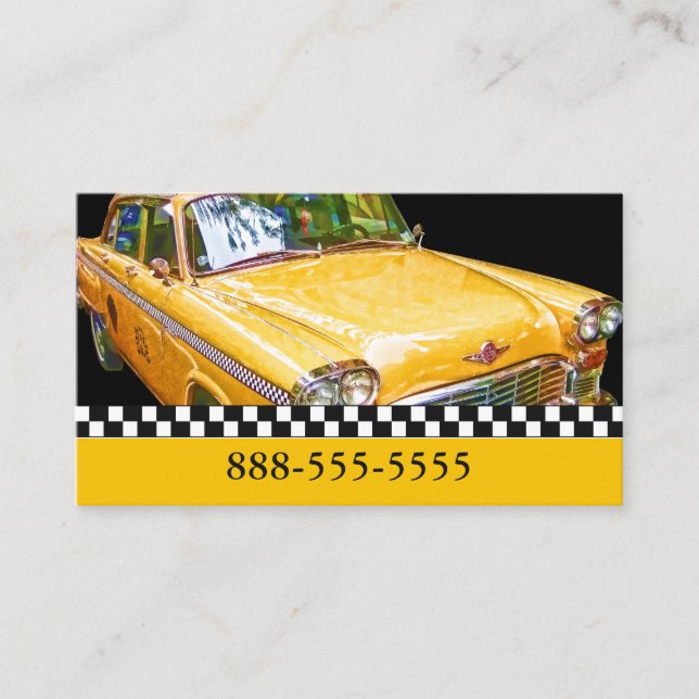 TAXI-KABEL, KONTROCKENKABEL VISITENKARTE (Vorderseite)