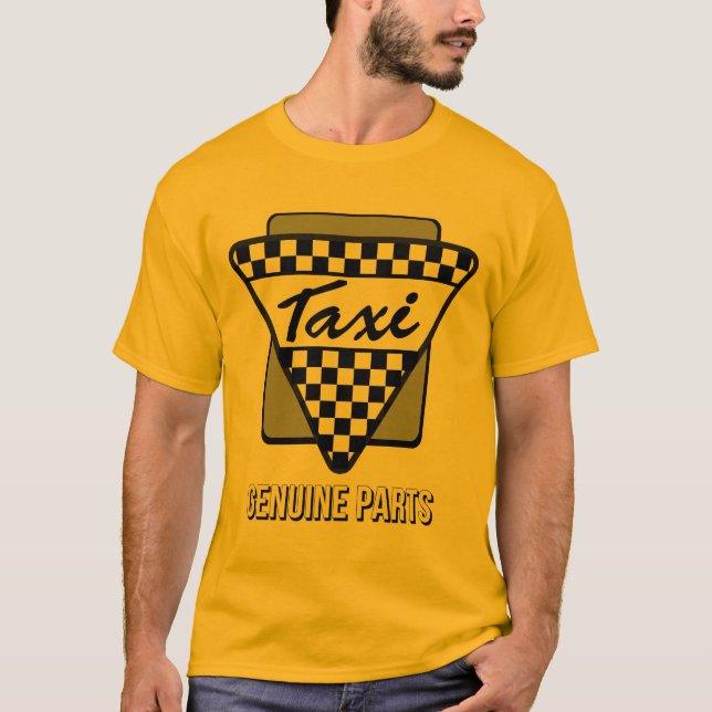 Taxi ・ Originalteile (der Goldstandard) T-Shirt (Vorderseite)