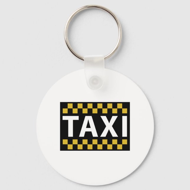 Taxi Schlüsselanhänger (Vorderseite)