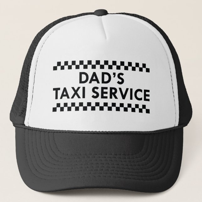 Taxi-Service des Vaters Truckerkappe (Vorderseite)