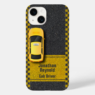 Taxi-Service Gelbes Taxi Case-Mate iPhone 14 Hülle