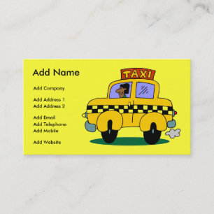 Taxi Visitenkarte