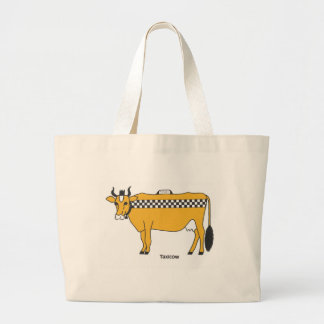Taxicow Leinwand-Tasche Jumbo Stoffbeutel