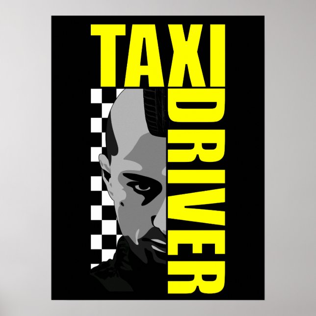 Taxifahrer Poster (Vorne)