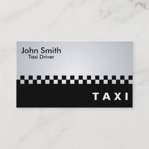 Taxifahrer - Visitenkarten Visitenkarte