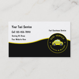 Taxifirmen Visitenkarten Visitenkarte