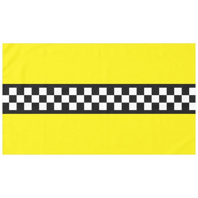 Taxis Karo Streifenmuster Tischdecke (Vorderseite (Horizontal))