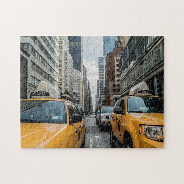 Taxistände in New York. (Horizontal)