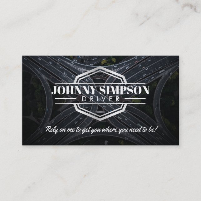 Taxistandkarten Visitenkarte (Vorderseite)