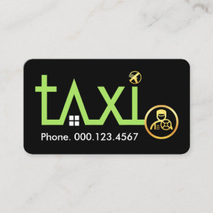 Taxitransport Streckenrichtung Visitenkarte