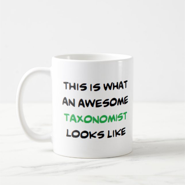 taxonomisch, phantastisch kaffeetasse (Links)