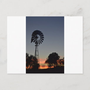 TAYBREAK & WINDMILL LÄNDLICHE QUEENSLAND AUSTRALIE POSTKARTE