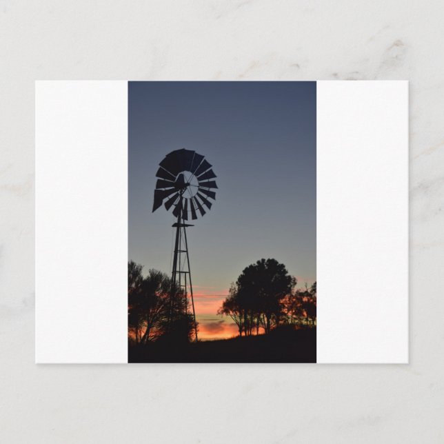 TAYBREAK & WINDMILL LÄNDLICHE QUEENSLAND AUSTRALIE POSTKARTE (Vorderseite)