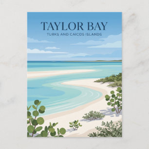 Taylor Bay Turks- und Caicosinseln Postkarte