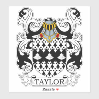 Taylor Familienwappen Aufkleber