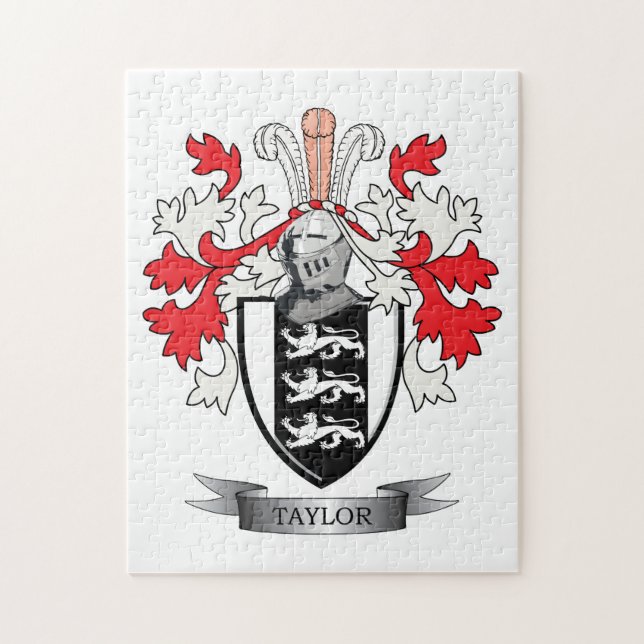 Taylor-Familienwappen-Wappen (Vertikal)