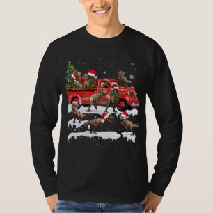 Taylor Family Ugly Christmas Sweater Red Truck Fun T-Shirt