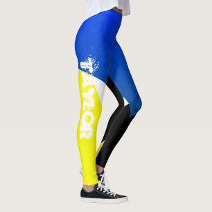 Taylor Fügen Sie Ihren Namen Abstrakt Art Leggings