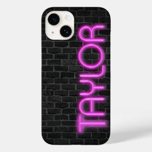 TAYLOR in PINK Neonleuchten Case-Mate iPhone 14 Hülle