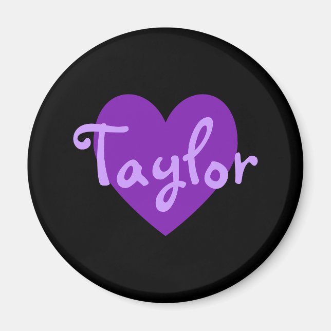 Taylor Lila Magnet (Vorne)