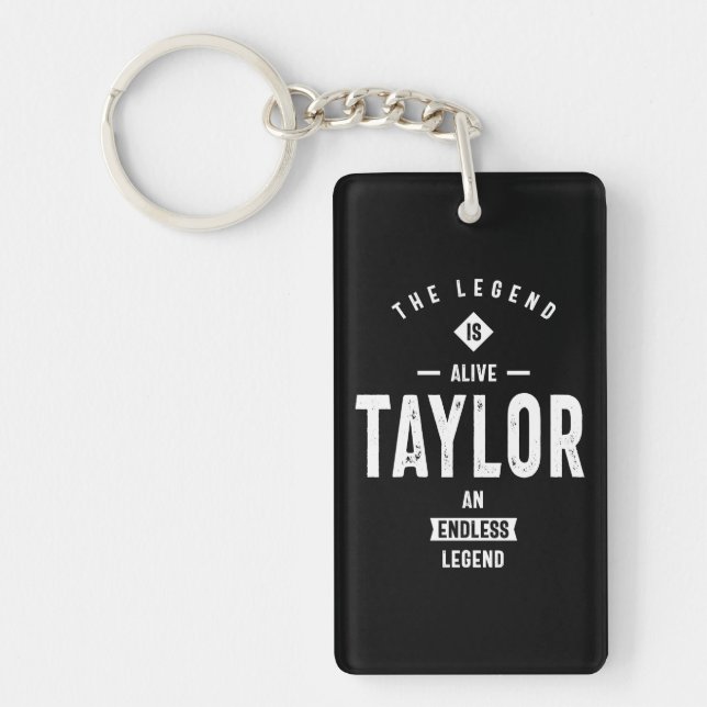 Taylor Nom personnalisé Anniversaire Cadeau (Devant)