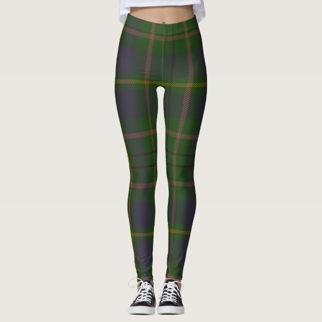 Taylor Tartan Clan Kariert Leggings (Vorderseite)