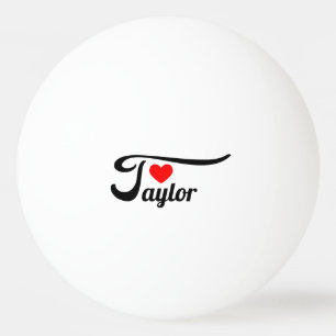 Taylor Tischtennisball