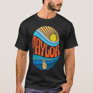 Taylor Vintage Sunset Taylor Groovy Tie Dye T-Shirt