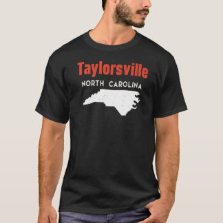 Taylorsville North Carolina USA Staat America Trav T-Shirt