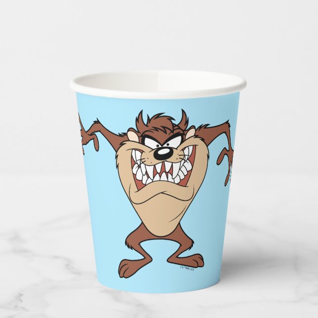 TAZ™ Arms Wide Pappbecher (Links)