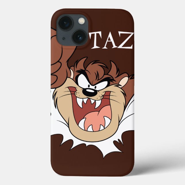 TAZ™ Burning Through Page Case-Mate iPhone Hülle (Rückseite)