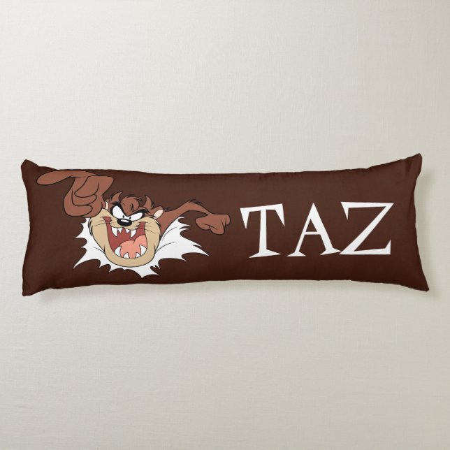 TAZ™ Burning Through Page Seitenschläferkissen (Rückseite)