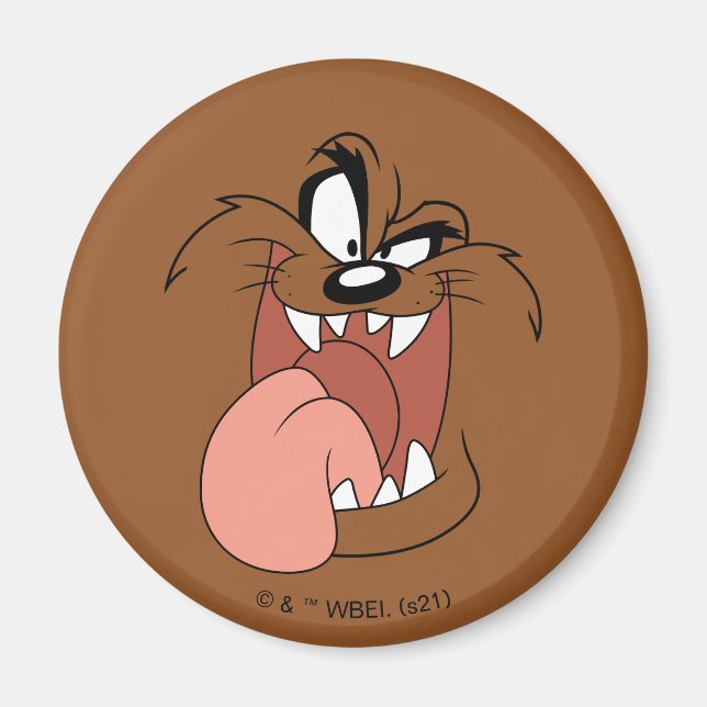 TAZ™ Crazy Smile Magnet (Vorne)