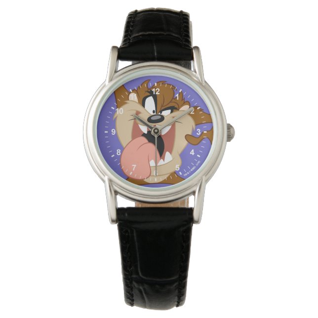 TAZ™ | Die Zunge raus halten Armbanduhr (Vorderseite)