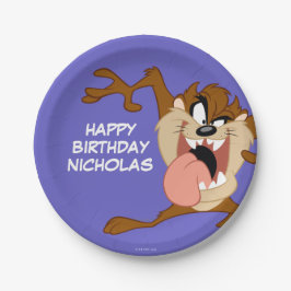 TAZ™ | Die Zunge raus halten Pappteller