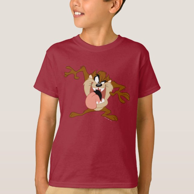 TAZ™ | Die Zunge raus halten T-Shirt (Vorderseite)