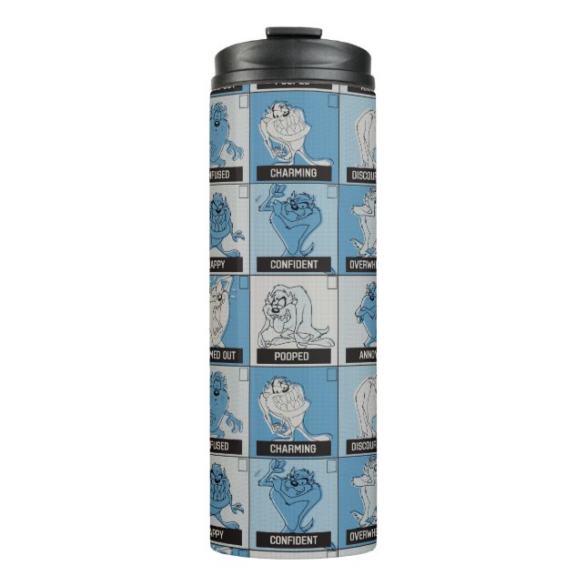 TAZ™ Emotion-Checkbox Thermosbecher (Vorderseite)