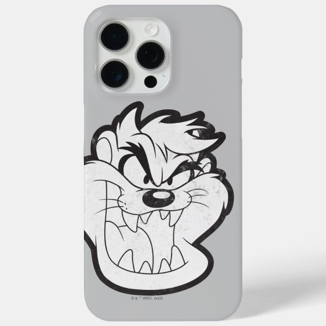 TAZ™ Evil Grin Abzeichen Case-Mate iPhone Hülle (Rückseite)