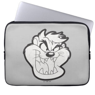 TAZ™ Evil Grin Abzeichen Laptopschutzhülle