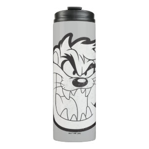 TAZ™ Evil Grin Abzeichen Thermosbecher