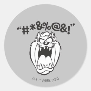 TAZ™ Gelierexplexe Runder Aufkleber